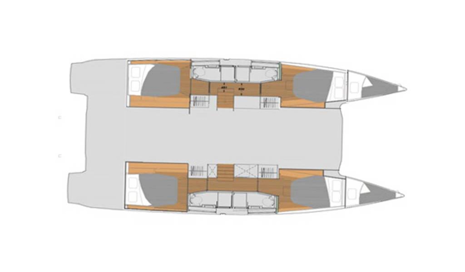Noleggio Catamarano Fountaine Pajot con patente nautica