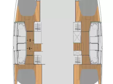 Fountaine Pajot Elba 45 da affittare a  Ellinikó