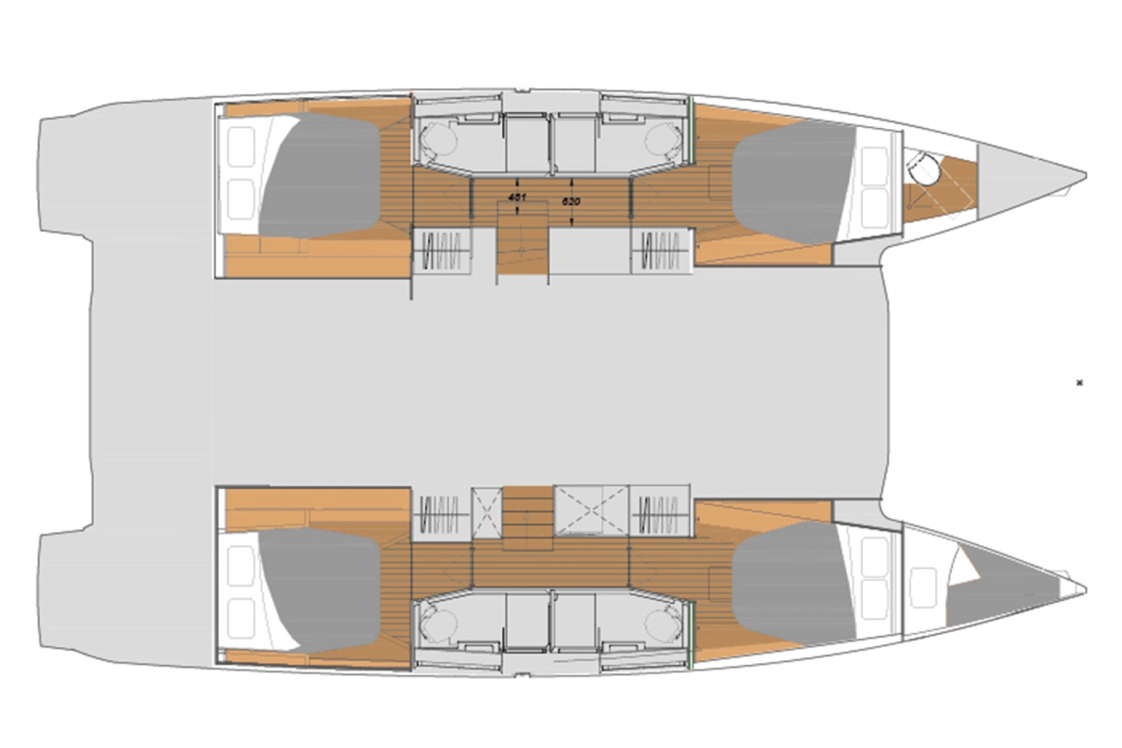 Noleggiare una Fountaine Pajot Elba 45 a Komolac