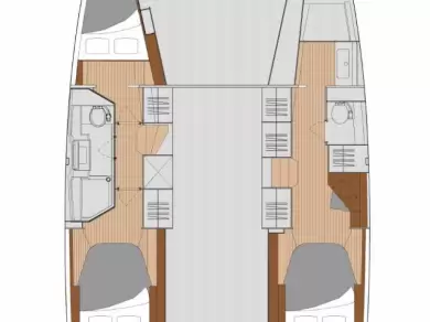 Noleggio Catamarano a Ellinikó – Fountaine Pajot Isla 40