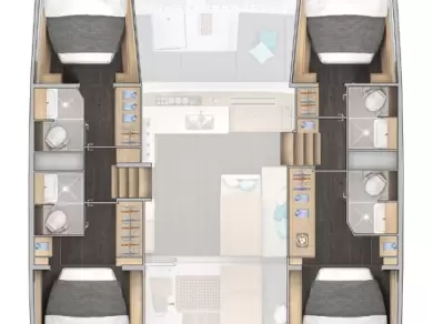 Noleggio Catamarano a Palma de Maiorca – Lagoon Lagoon 43