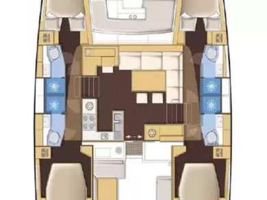 Noleggiare una Lagoon Lagoon 450 F a Komolac