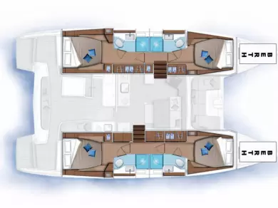 Noleggio a Road Town – Lagoon Lagoon 46 su SamBoat