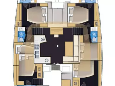 Noleggio a Ellinikó – Lagoon Lagoon 52 F su SamBoat