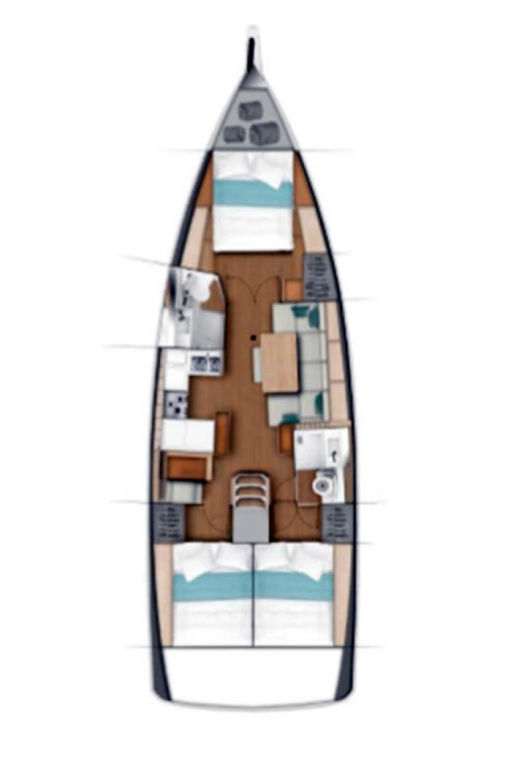 Noleggiare una Jeanneau Sun Odyssey 440 a Komolac