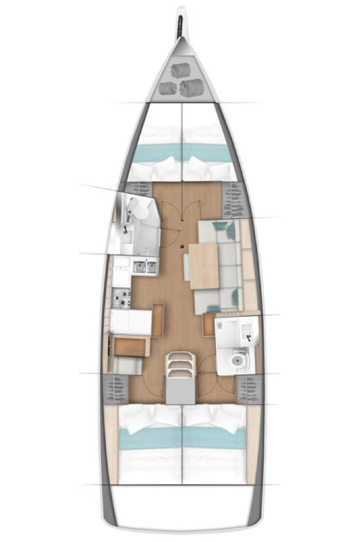 Noleggio Barca a vela a Seget Donji – Jeanneau Sun Odyssey 440