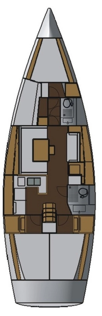 Noleggio barche Salona Salona 44 a Castelli su Samboat