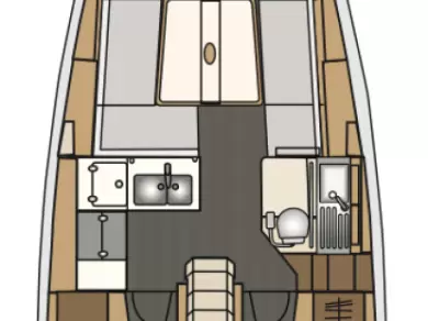 Noleggio Barca a vela Elan con patente nautica