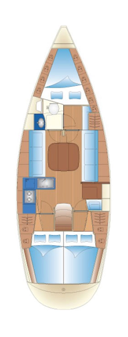 Noleggio Barca a vela Bavaria con patente nautica