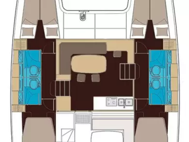 Noleggio Catamarano Lagoon con patente nautica