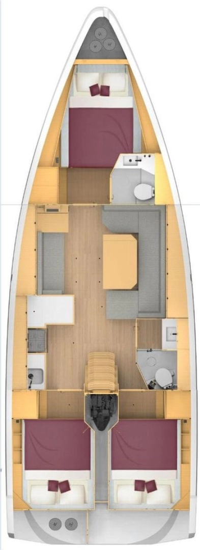 Noleggio barche Pirovac economico Bavaria C42