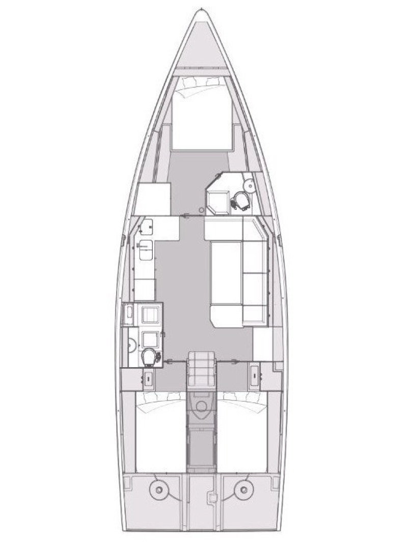 Noleggio Barca a vela Elan con patente nautica