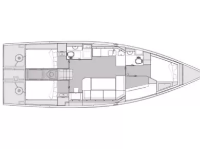 Noleggiare una Elan Impression 45 a Zaravecchia (Biograd)