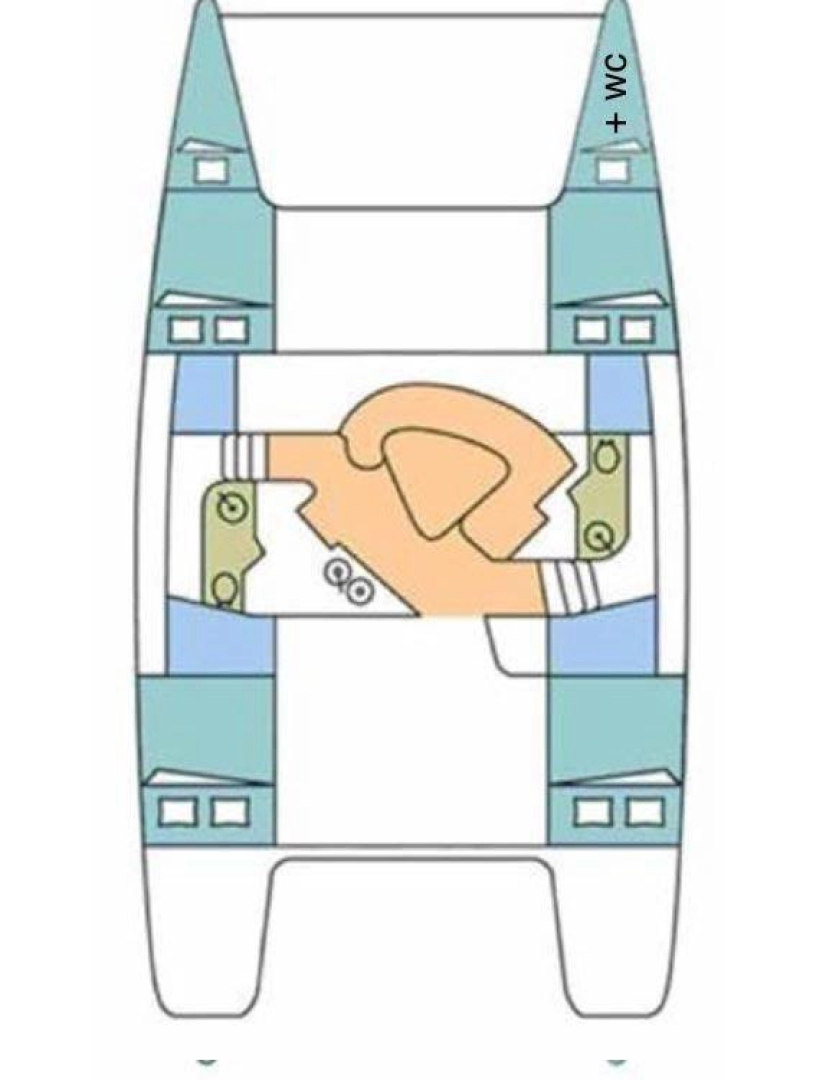 Noleggiare una Fountaine Pajot Lavezzi 40 a Isola