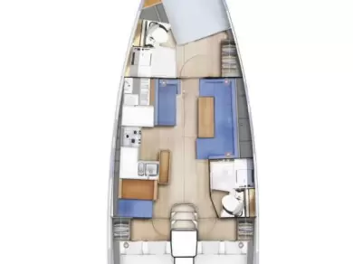 Jeanneau Sun Odyssey 410 da affittare a  Lávrio