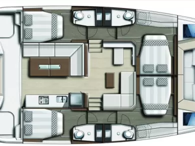 Noleggio Catamarano con o senza skipper Bali a Lefkáda
