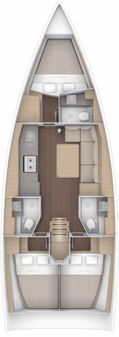 Noleggio barche Kos economico Dufour 390 GL