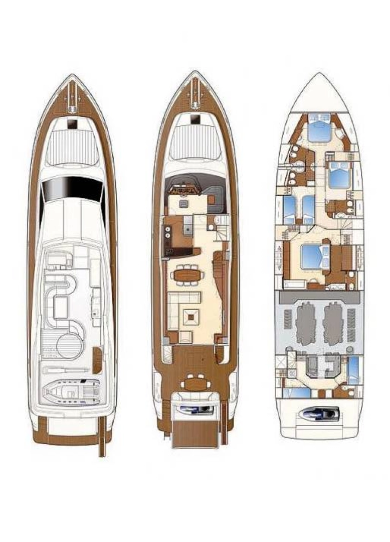 Noleggio barche Ferretti Ferretti Yachts 830 Flybridge a Glyfáda su Samboat