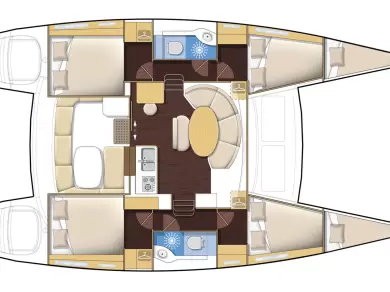 Noleggio Catamarano con o senza skipper Lagoon a Gouviá