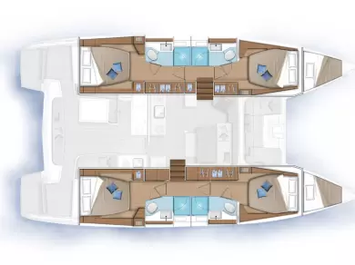 Noleggio a Scardona – Lagoon Lagoon 46 su SamBoat