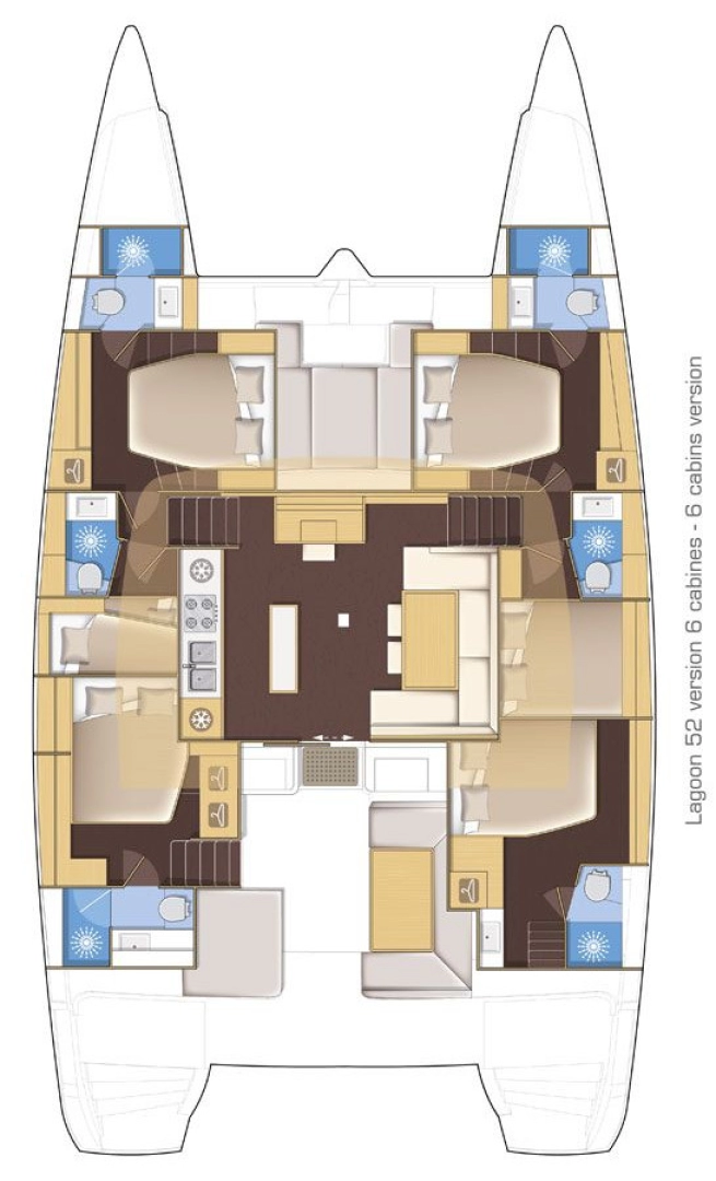 Noleggio Catamarano a Álimos – Lagoon Lagoon 52