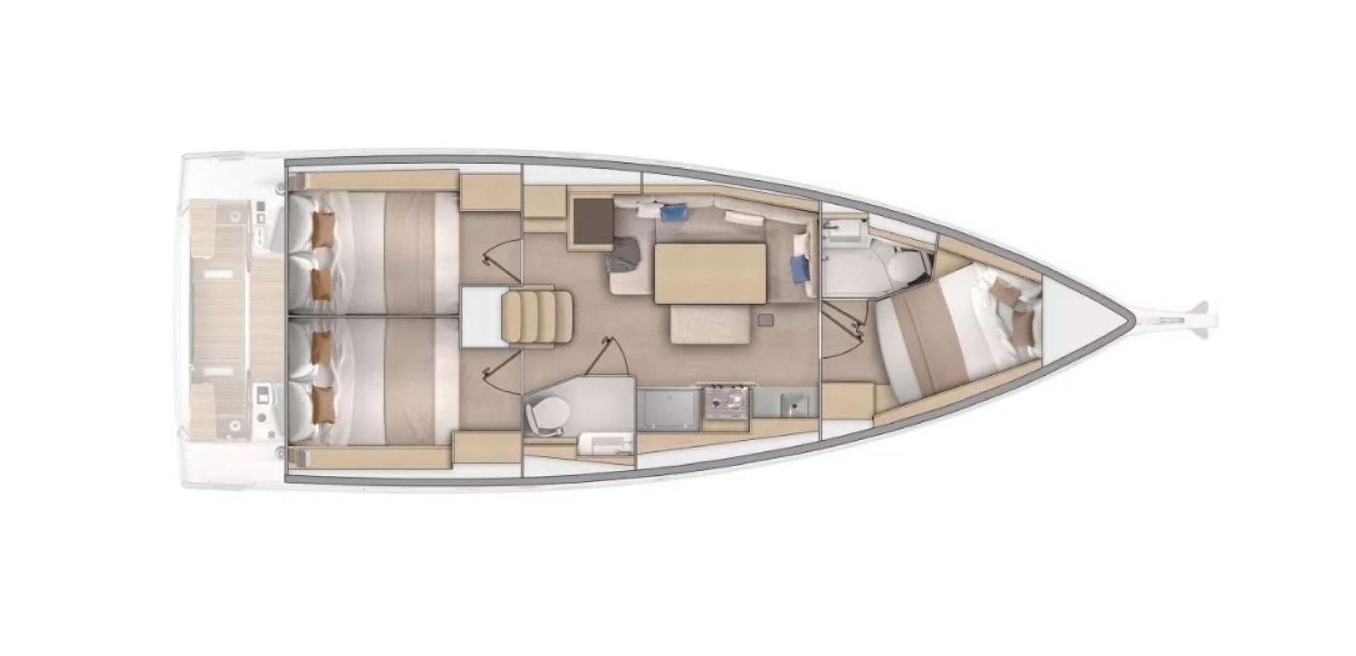 Noleggio barche Bénéteau Oceanis 37.1 a Scardona su Samboat