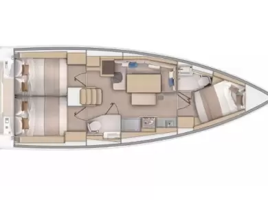 Noleggio barche Bénéteau Oceanis 37.1 a Scardona su Samboat