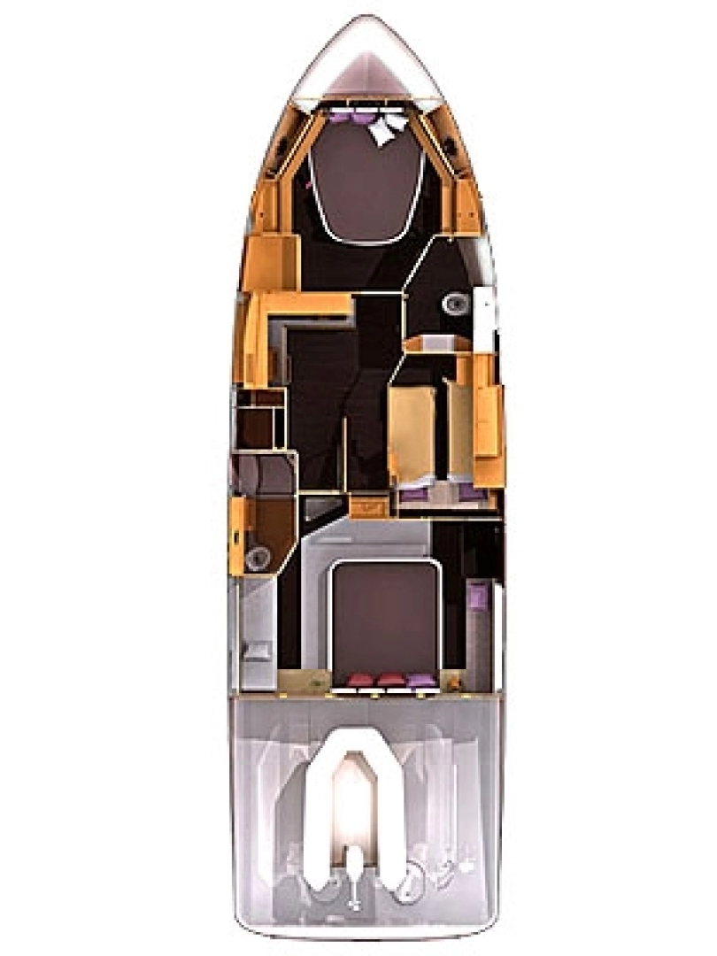 Noleggio Yacht di lusso Bénéteau con patente nautica