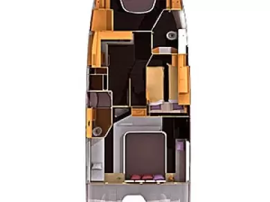 Noleggio Yacht di lusso Bénéteau con patente nautica