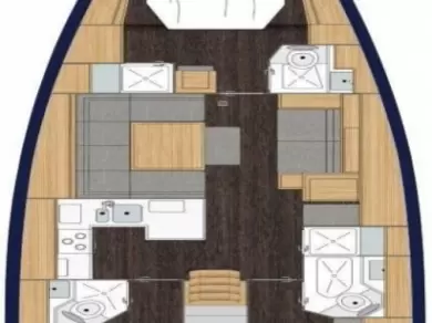 Noleggio Barca a vela con o senza skipper Bavaria a Zara