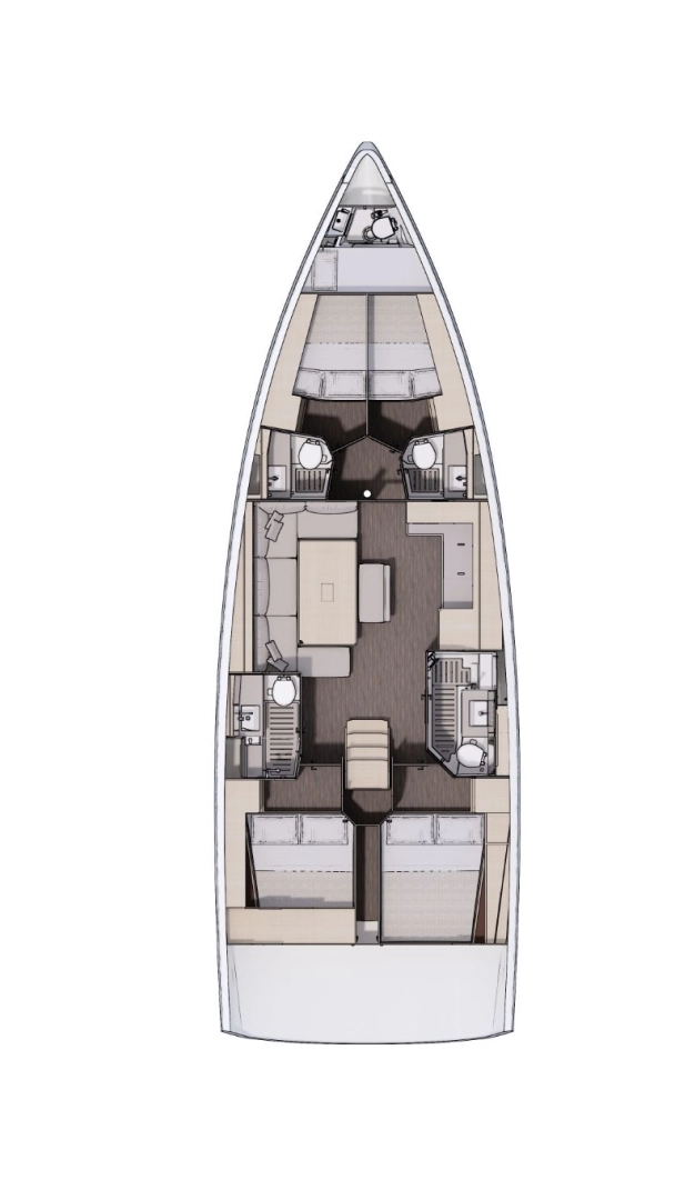 Noleggiare una Dufour Dufour 470 a Zara