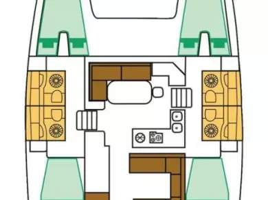 Noleggio Catamarano a Lávrio – Lagoon Lagoon 400 S2