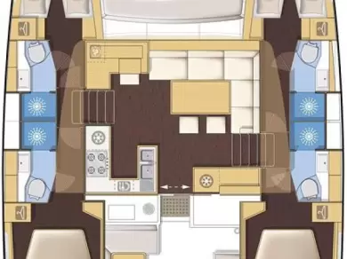 Noleggio Catamarano Lagoon con patente nautica