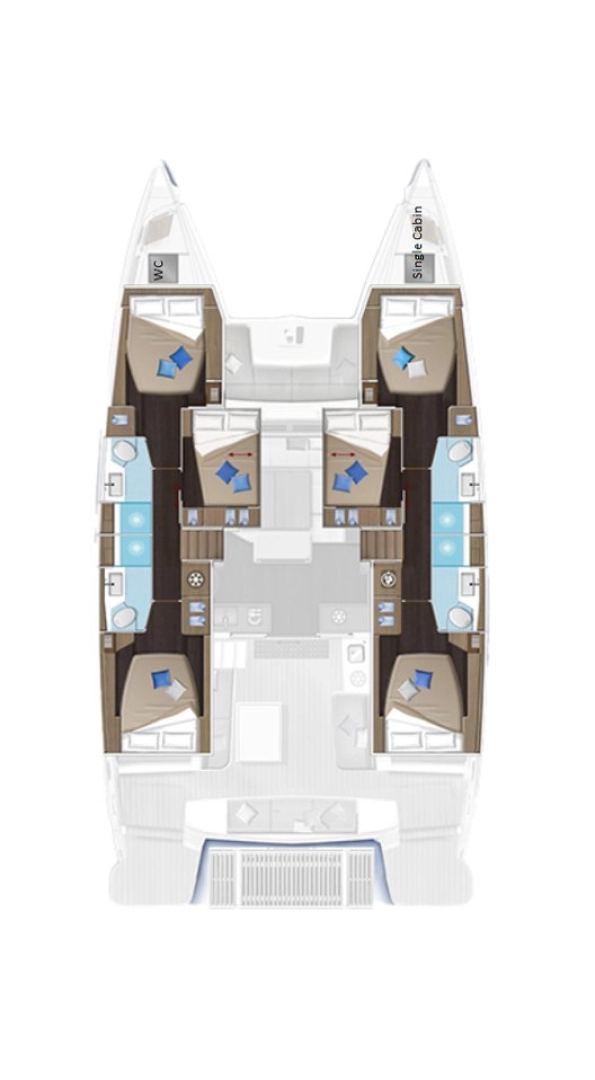 Lagoon Lagoon 51 da affittare a  Lávrio