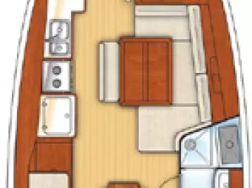 Noleggio Barca a vela Bénéteau con patente nautica