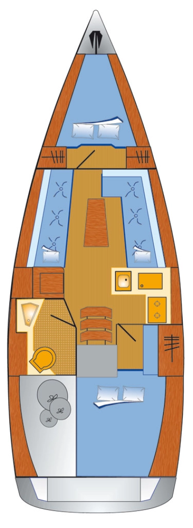 Noleggio Barca a vela a Rogosnizza – Bavaria Cruiser 34