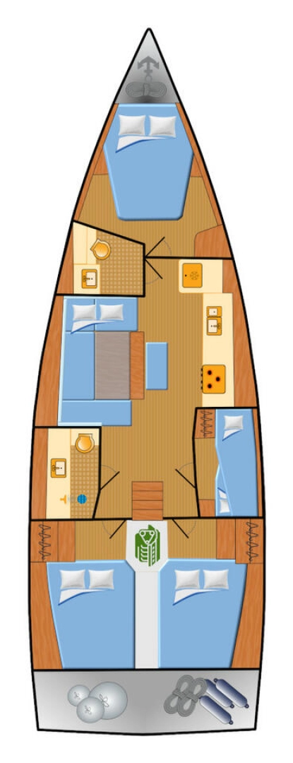 Noleggiare una Dufour Dufour 430 a Pola