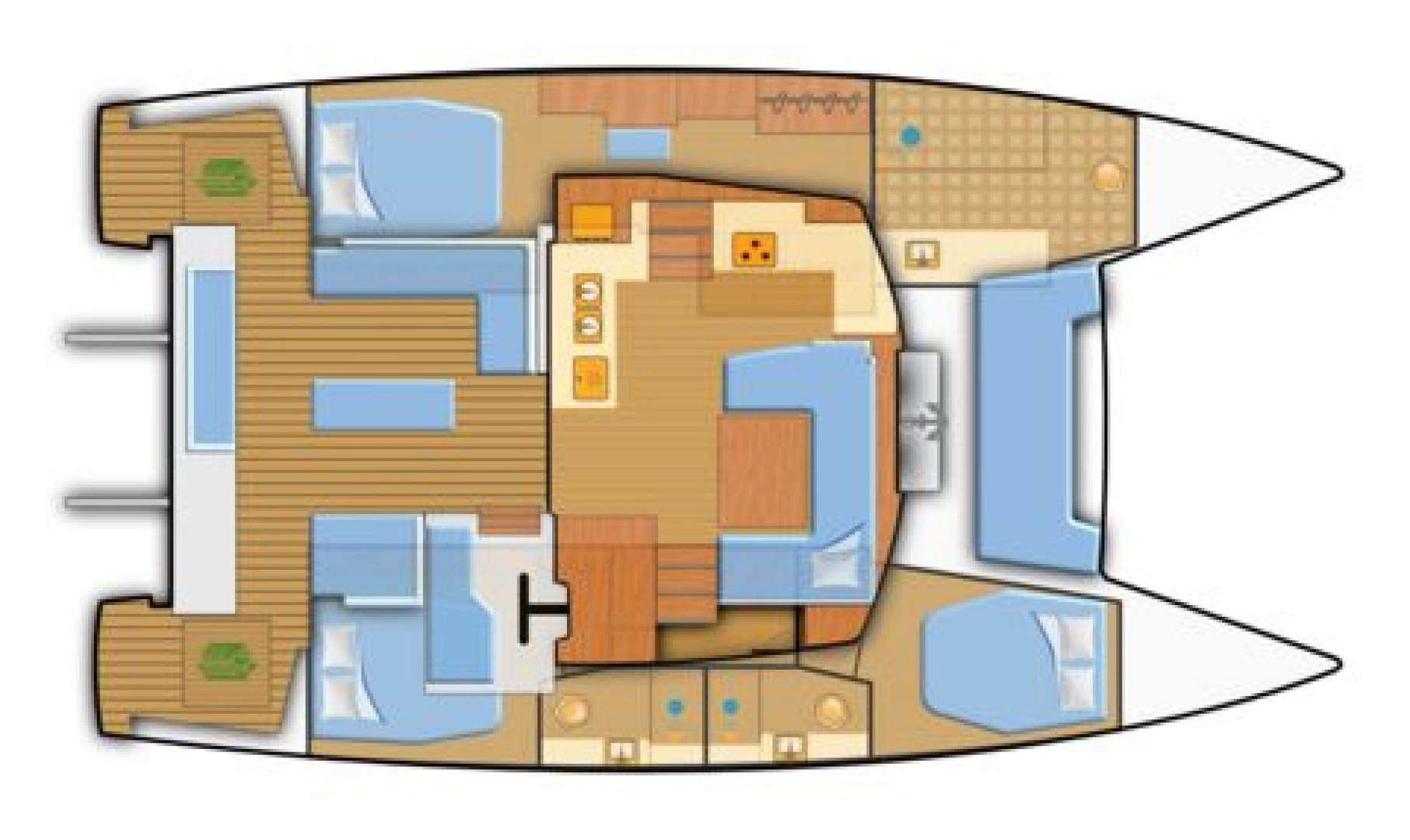 Noleggiare una Fountaine Pajot Elba 45 a Pola