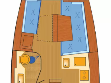 Noleggio Barca a vela Hanse con patente nautica