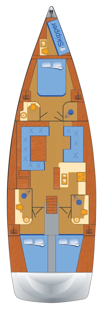 Noleggio Barca a vela a Zaravecchia (Biograd) – Hanse Hanse 588