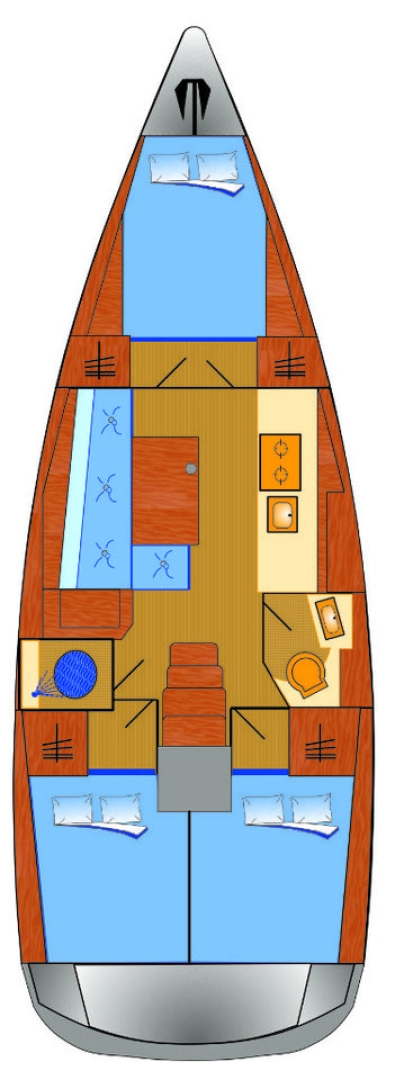 Noleggiare una Bénéteau Oceanis 38.1 a Punat