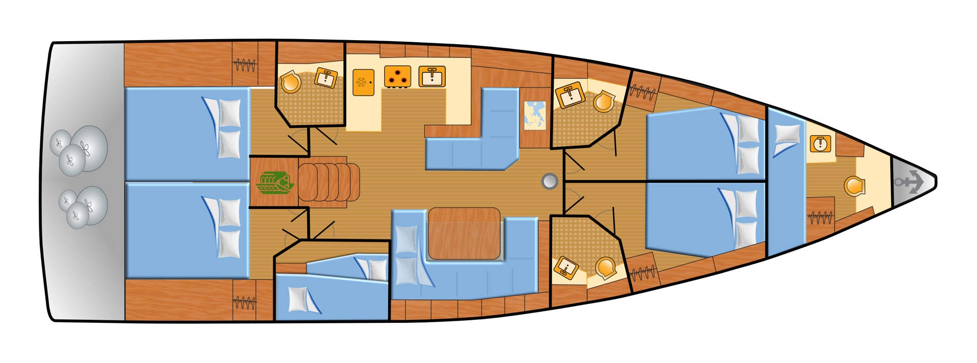 Noleggio barche Rogosnizza economico Oceanis 51.1