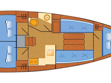 Noleggiare una Jeanneau Sun Odyssey 349 a Punat