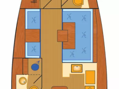 Noleggio barche Jeanneau Sun Odyssey 419 a Rogosnizza su Samboat