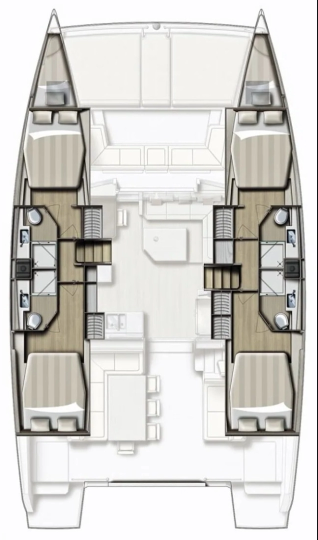 Noleggio Catamarano Bali con patente nautica