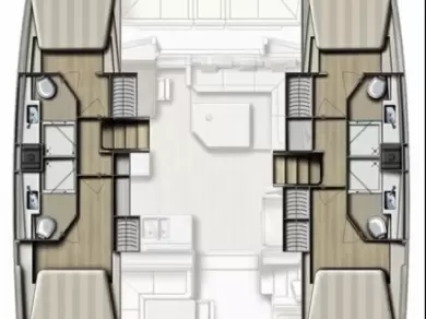 Noleggio Catamarano Bali con patente nautica