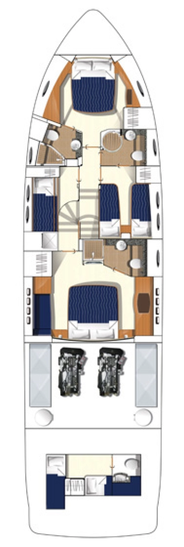 Noleggiare una Princess Princess 62 a Podstrana