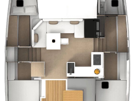 Noleggio Catamarano con o senza skipper Aventura a Zaravecchia (Biograd)