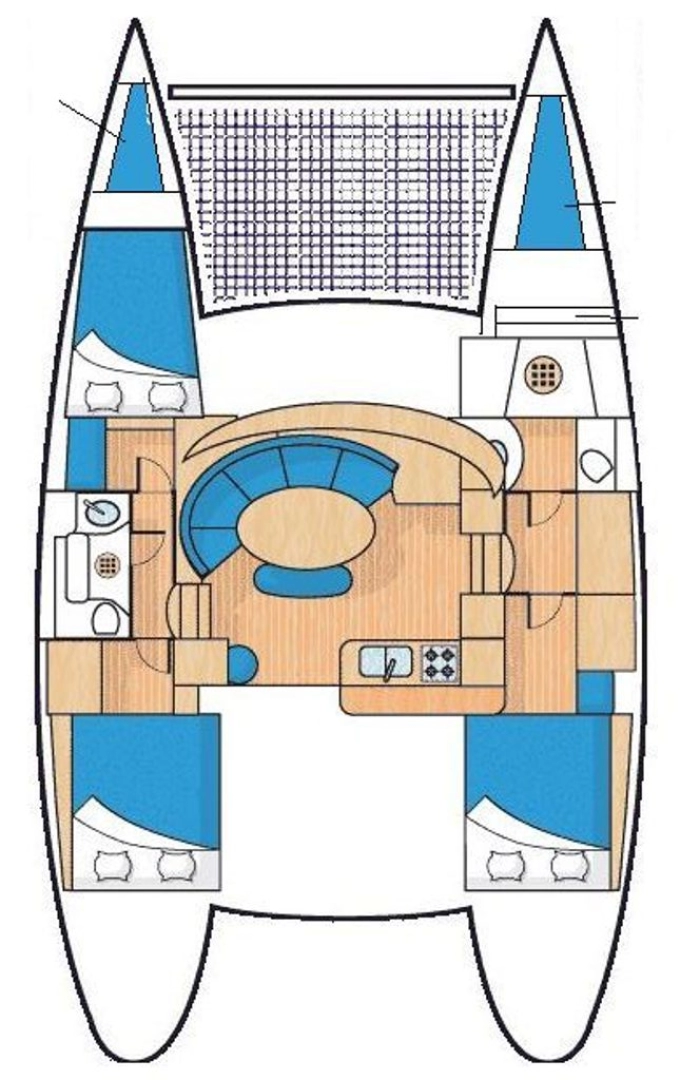 Noleggio Catamarano con o senza skipper Lagoon a Zaravecchia (Biograd)