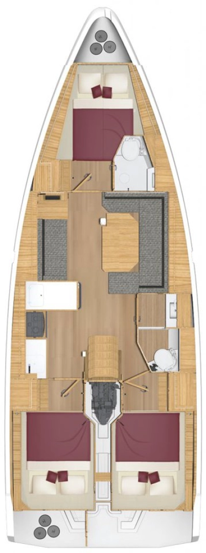 Noleggio barche Zara economico Bavaria C38